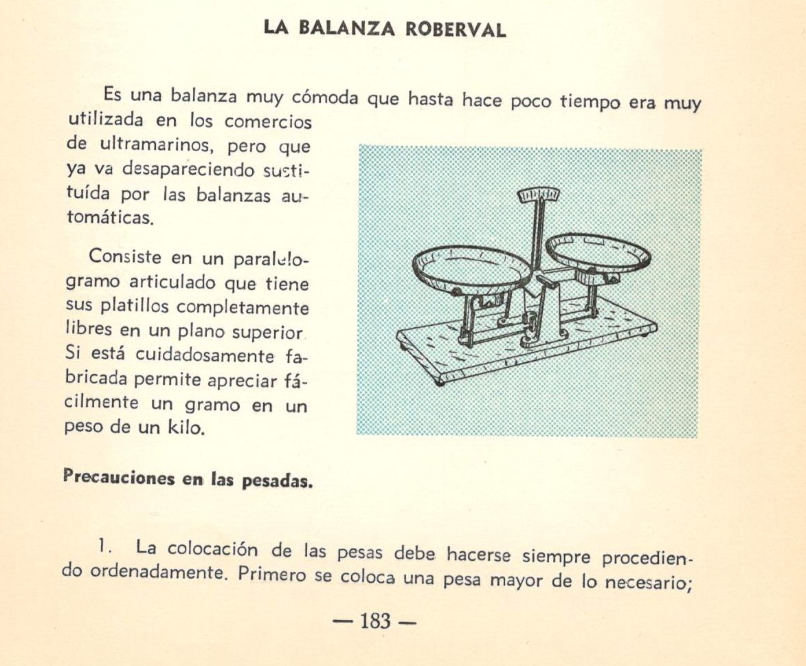 Balanza Roberval