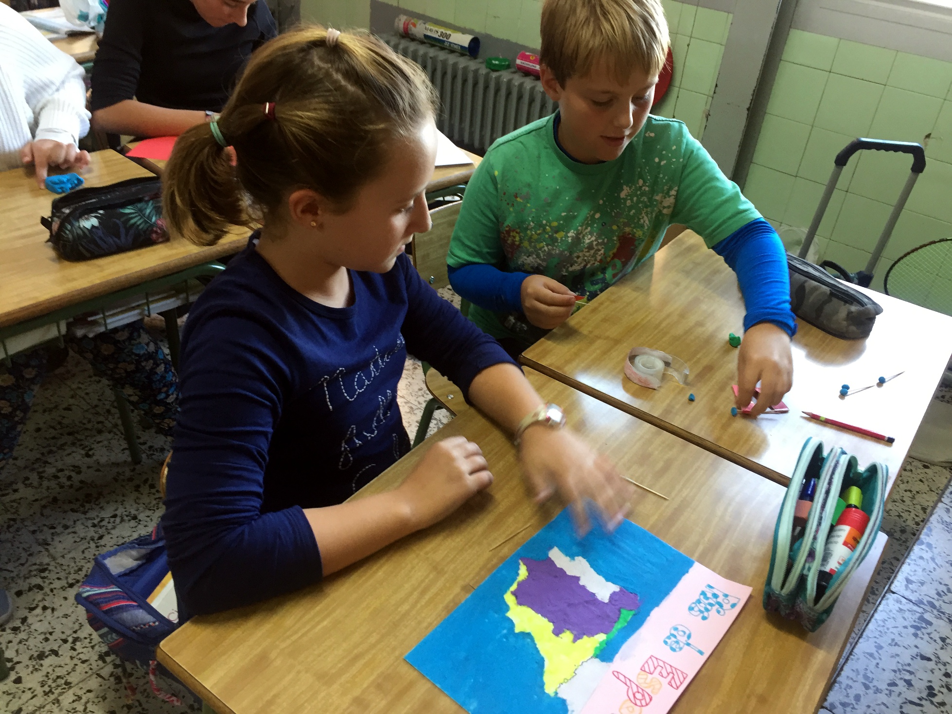 Los alumnos de 6º aprenden los ríos con una metodología muy divertida