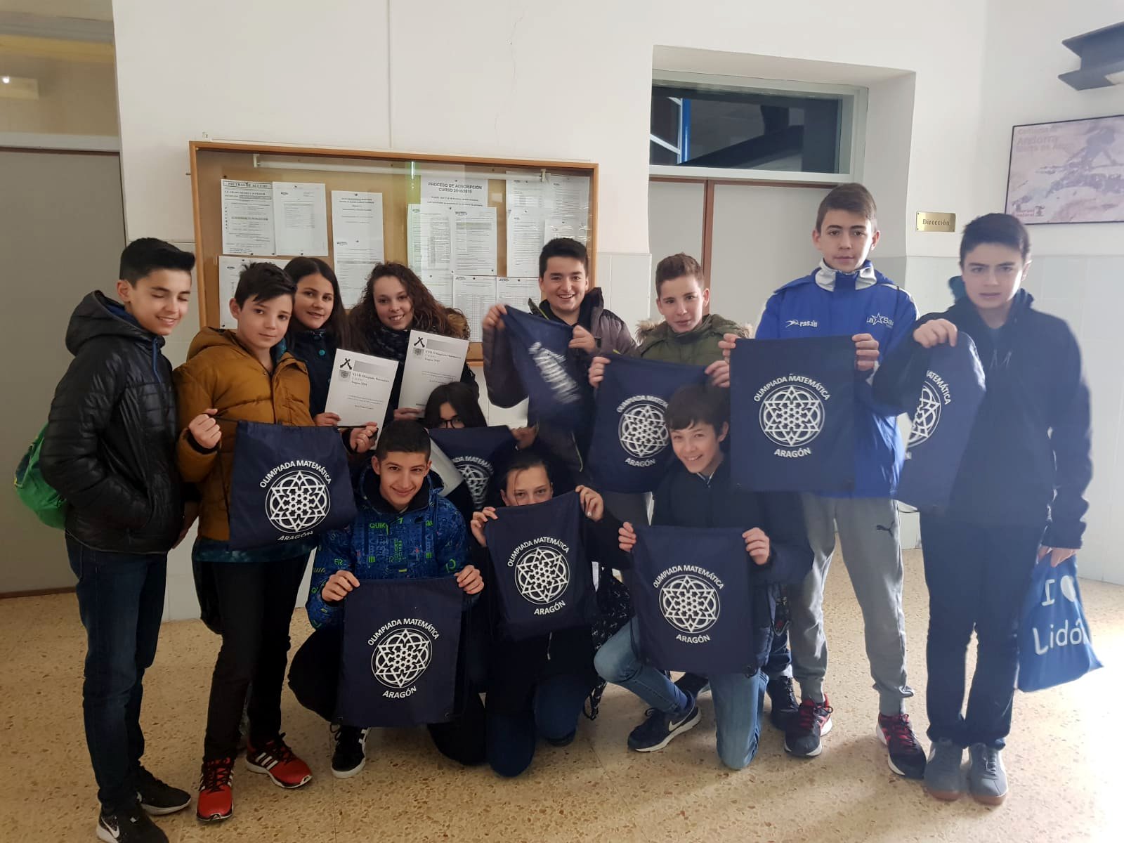 Varios alumnos mostraron sus habilidades matemáticas en la XXVI Olimpiada Matemática Aragonesa
