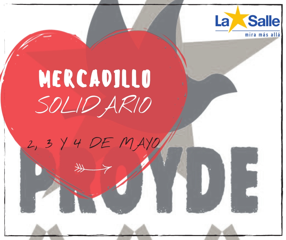 Mercadillo solidario de PROYDE ¡¡te esperamos!!