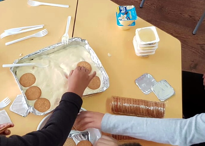 Pequeños chefs en el aula TEA