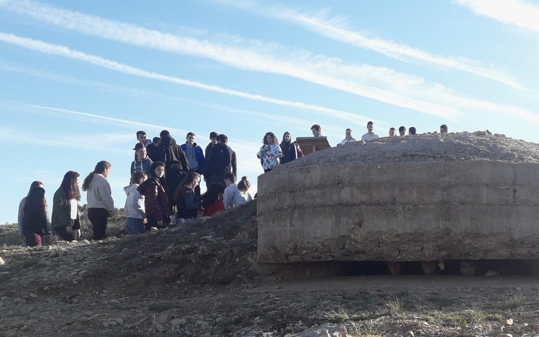 4º ESO visita vestigios de la Guerra Civil