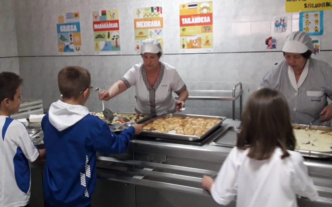 El comedor continúa con sus jornadas gastronómicas internacionales