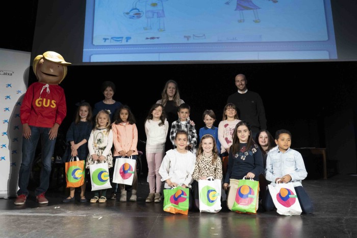 Entrega de premios “Un día en la vida de Tina y Gus”