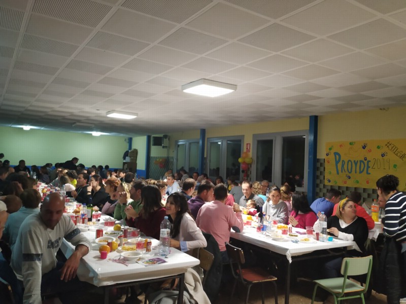 Cena solidaria de PROYDE