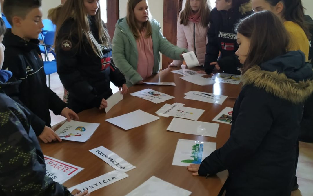 1º ESO conoce la labor de Cáritas Teruel