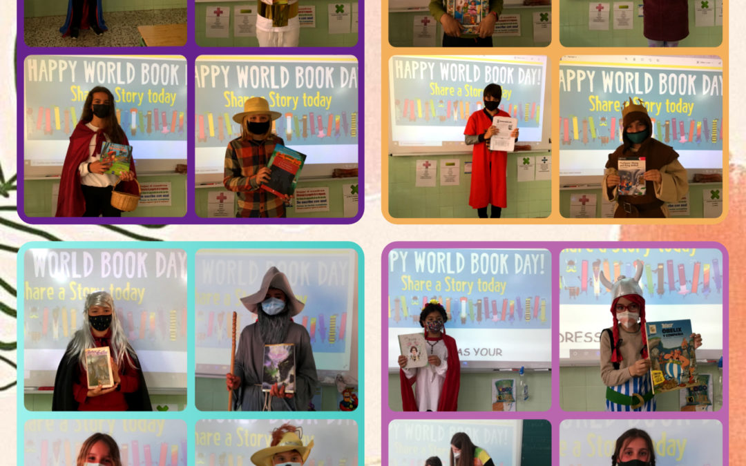 ¡Celebramos el WORLD BOOK DAY!  Exposiciones orales en inglés