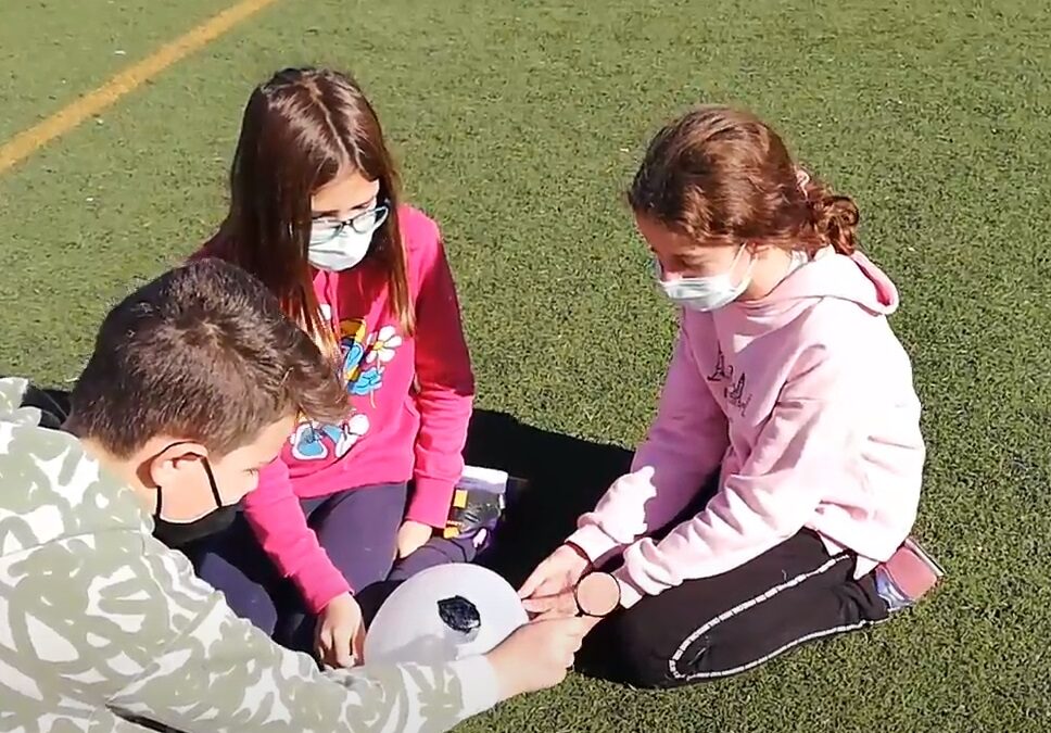 En 5º experimentan con la luz