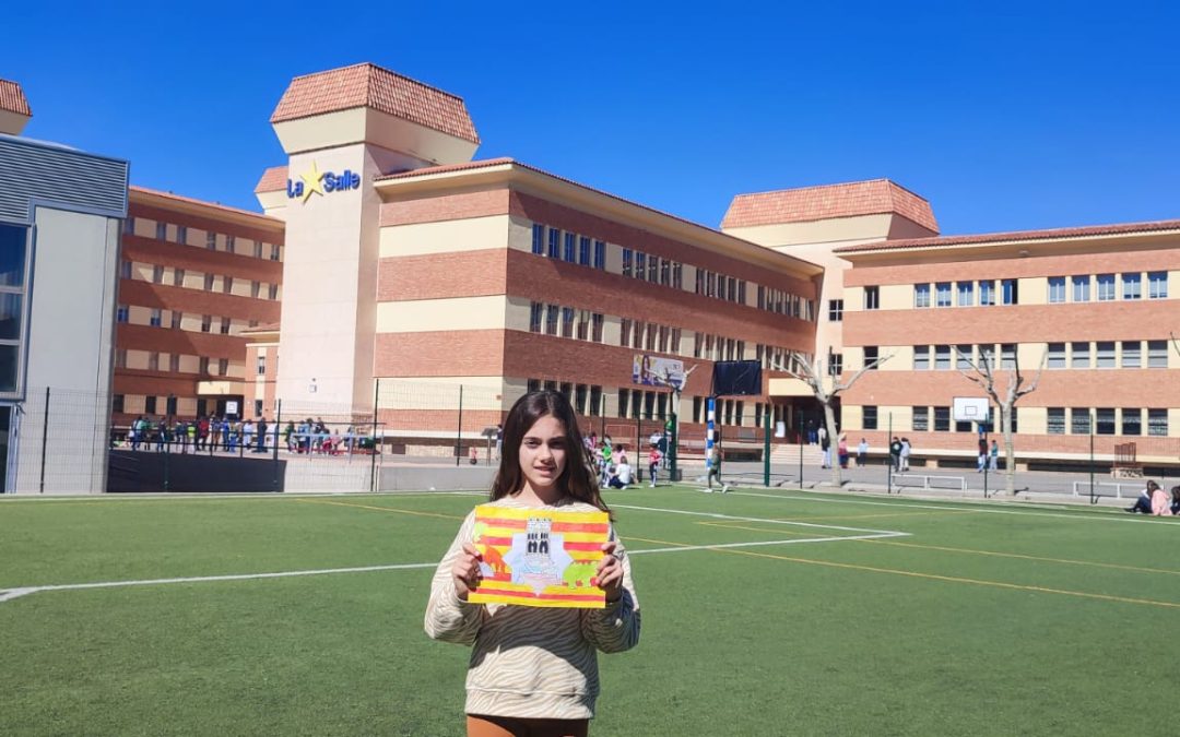 Nuestra alumna de quinto, Ariadne Sánchez Franco, ganadora del concurso “Un sello para Teruel”
