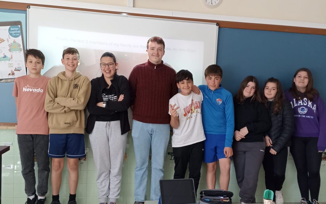 Damos la bienvenida a Jacob, nuestro nuevo auxiliar de conversación en secundaria