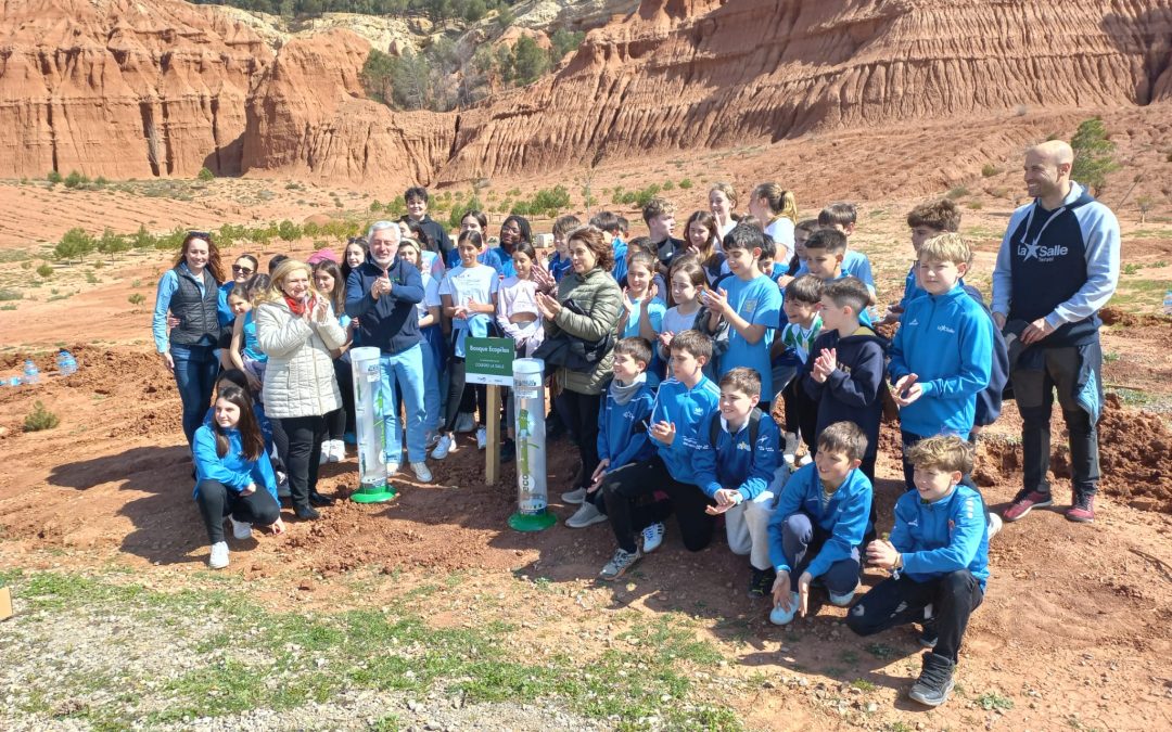 Jornada de reforestación en el Parque Nacional de Las Arcillas